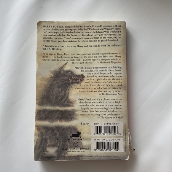 Harry Potter and the Prisoner of Azkaban, paperback - Picture 2 of 11